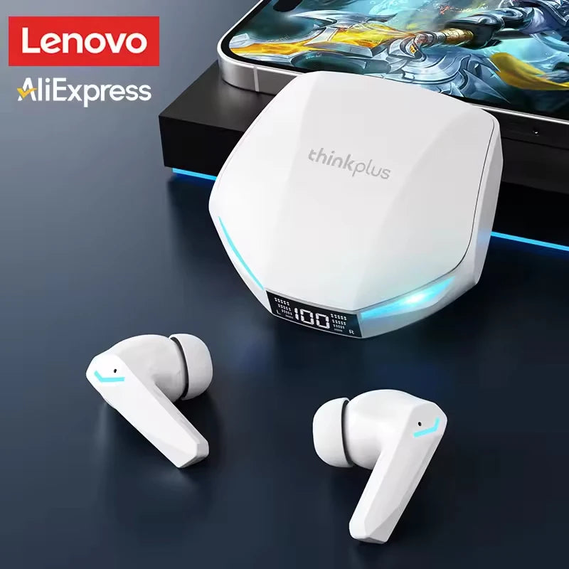 Auriculares de Traducción Lenovo XT53 TWS Bluetooth, Llamadas de Voz HD, Reducción de Ruido, Auriculares para Oficina y Viajes, Auriculares con Traductor de IA