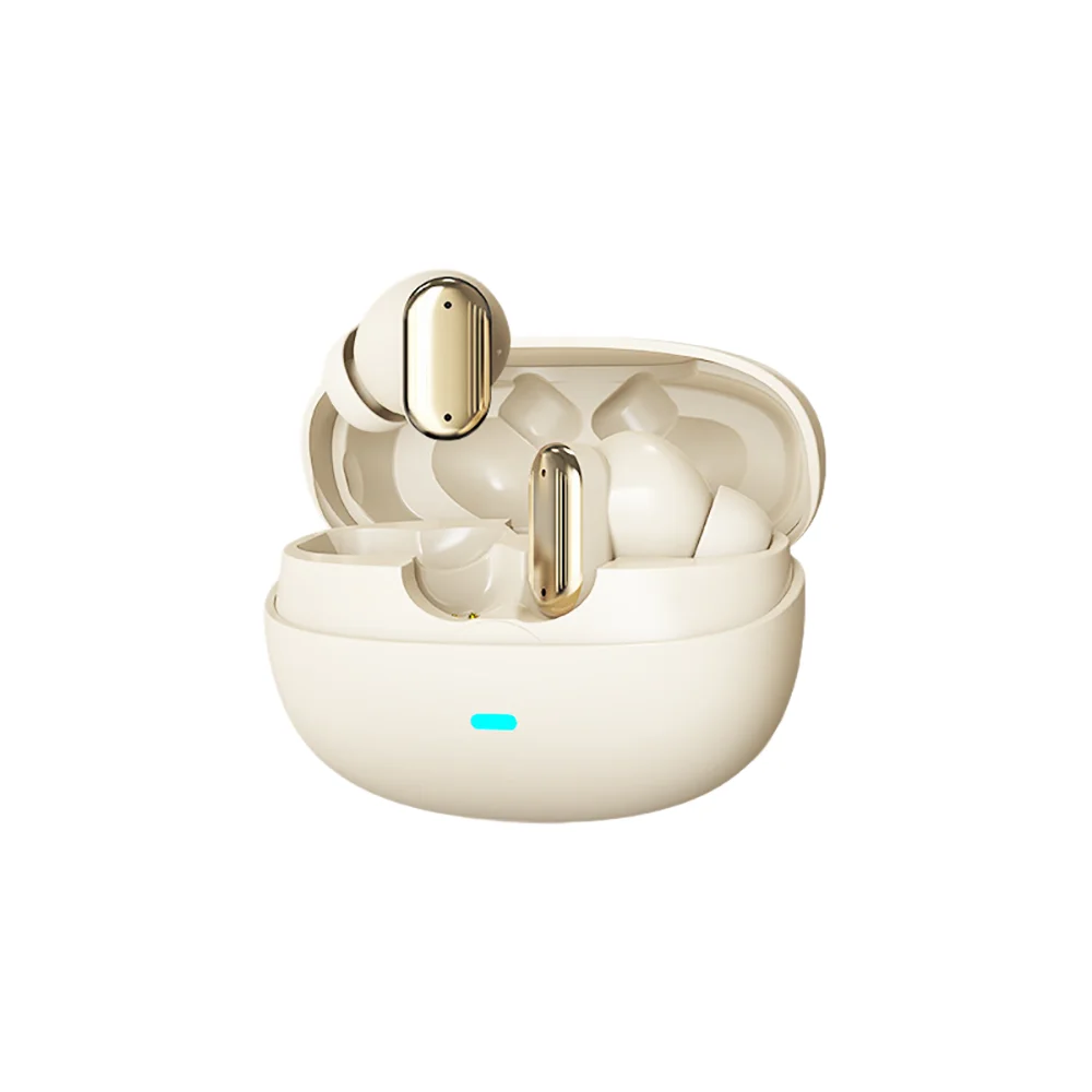 KEBIDUMEI Auriculares intrauditivos Bluetooth 6,0, auriculares inalámbricos auténticos, auriculares con sonido estéreo HiFi, auriculares deportivos con reducción de ruido