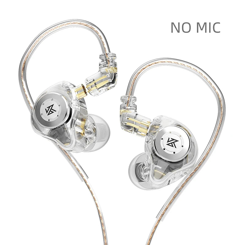 KZ EDX PRO-auriculares intrauditivos dinámicos, cascos HIFI con Monitor de DJ, deportivos, con cancelación de ruido, KZ ZSTX ZSN PRO EDR1 ZAS ED9