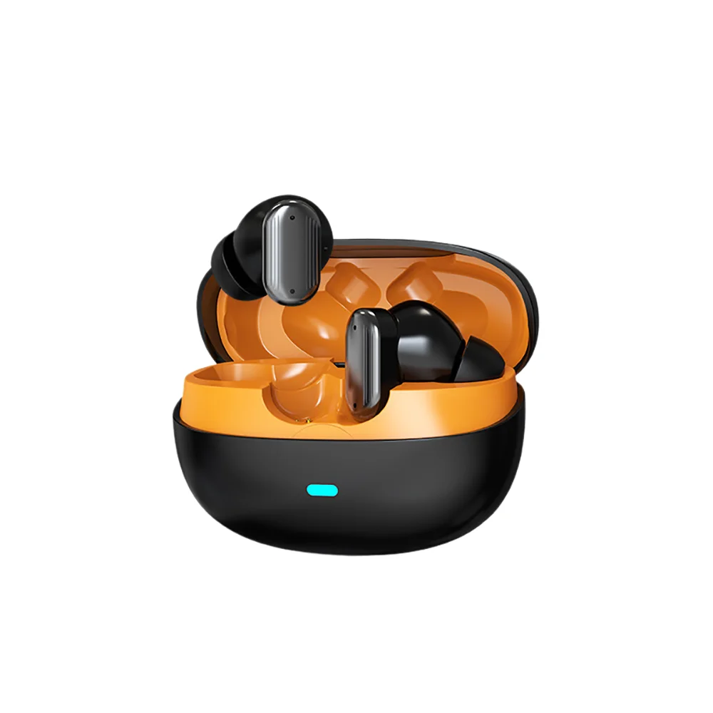 KEBIDUMEI Auriculares intrauditivos Bluetooth 6,0, auriculares inalámbricos auténticos, auriculares con sonido estéreo HiFi, auriculares deportivos con reducción de ruido