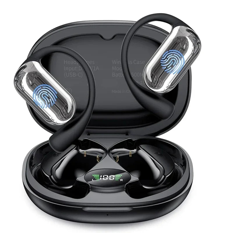 Auriculares inalámbricos UYUXIO AI con traducción de idiomas con 144 idiomas, traductor en tiempo Real, auriculares BT 5,4 para negocios