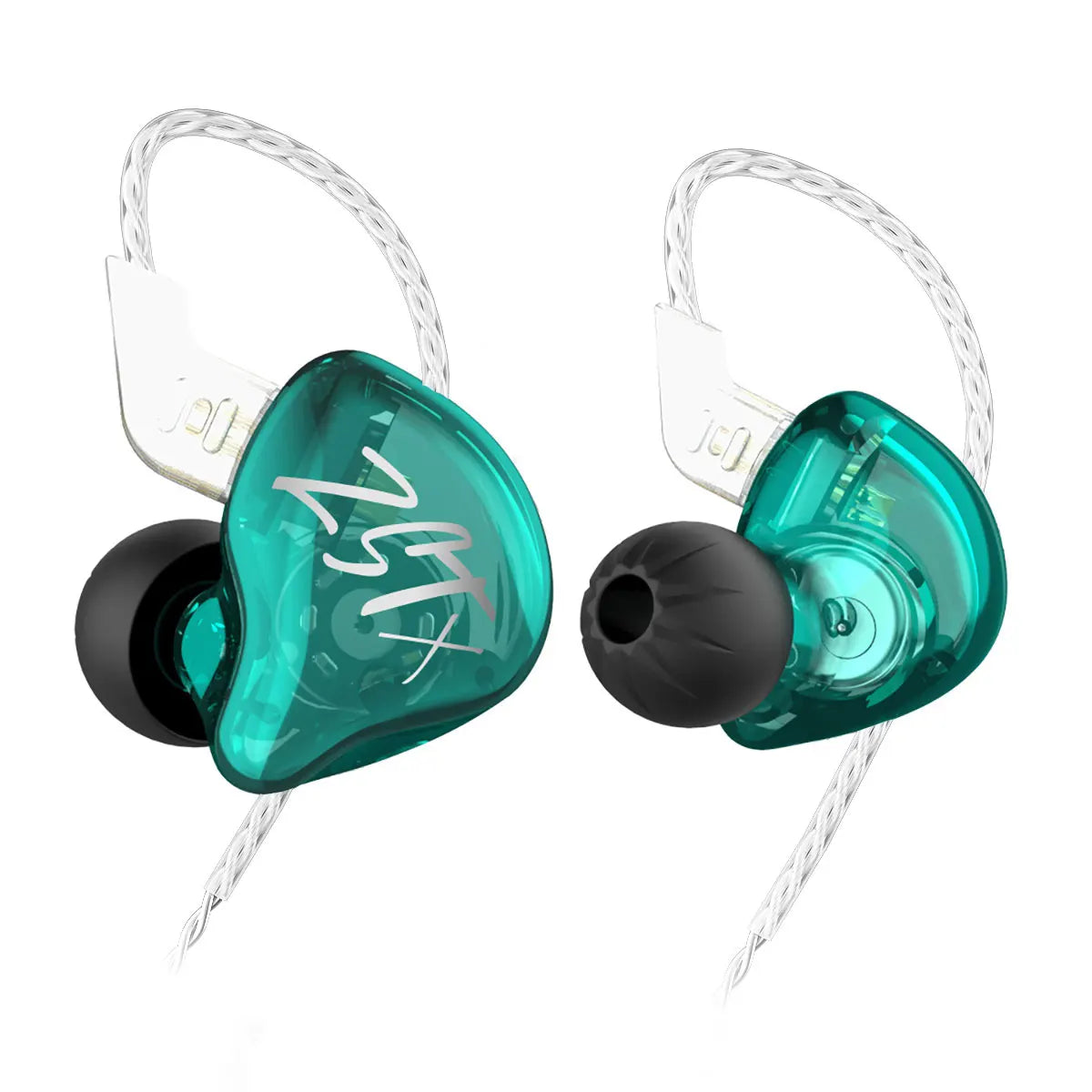 KZ-auriculares intrauditivos híbridos ZST X 1BA 1DD, dispositivo de audio HIFI con cancelación de ruido, deportivos, KZ ZSTX ZSNPRO ZSX EDX PRO VX C12
