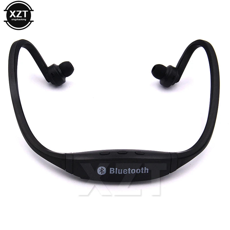 Auriculares S9 compatibles con Bluetooth 4,0, auriculares inalámbricos deportivos, auriculares estéreo de música + ranura para tarjeta Micro SD para iphone, Huawei, XiaoMi