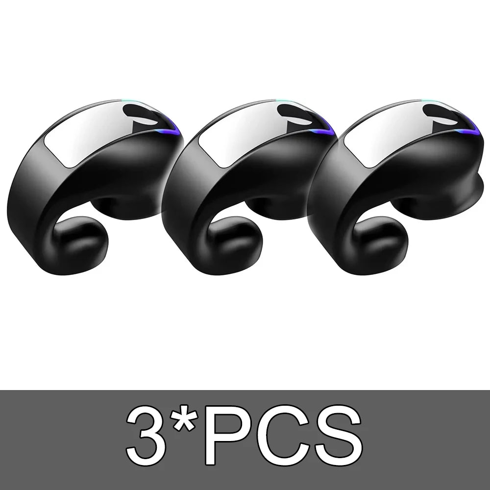 Auriculares inalámbricos Bluetooth con Clip, audífonos Mini monaurales de conducción ósea, estéreo de movimiento Inear, Gd28, para negocios, Tws, impermeables