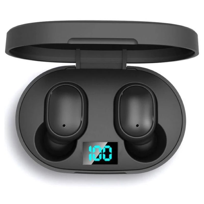 Auriculares inalámbricos con Bluetooth, auriculares estéreo HIFI para música, auriculares deportivos con reducción de ruido y micrófono para iPhone, Huawei, Realme