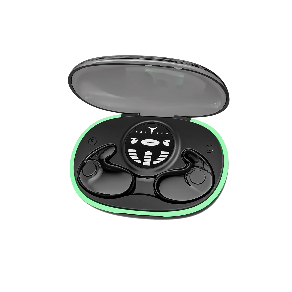 Auriculares Inalámbricos TWS Bluetooth 5.3, Auriculares Invisibles para Dormir, Auriculares Ocultos, Resistentes al Agua IPX5, Reducción de Ruido, Auriculares Deportivos
