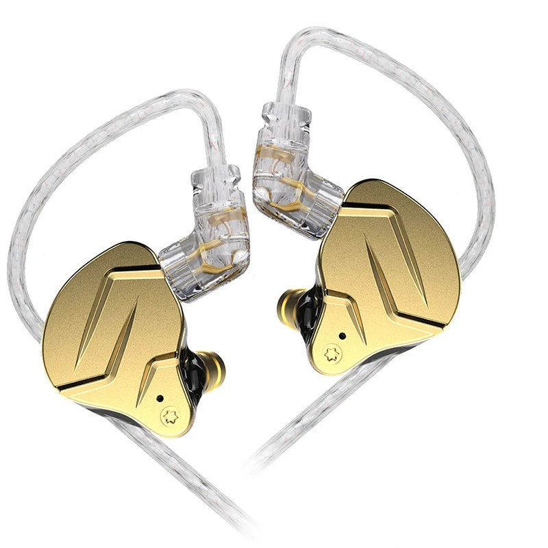 KZ ZSN Pro X 1DD 1BA controlador híbrido HIFI auriculares bajos auriculares Monitor de Metal auriculares deportivos KZ ZSNPROX ZS10pro ZSX