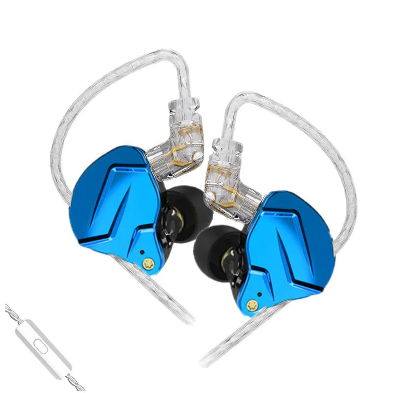KZ ZSN Pro X 1DD 1BA controlador híbrido HIFI auriculares bajos auriculares Monitor de Metal auriculares deportivos KZ ZSNPROX ZS10pro ZSX